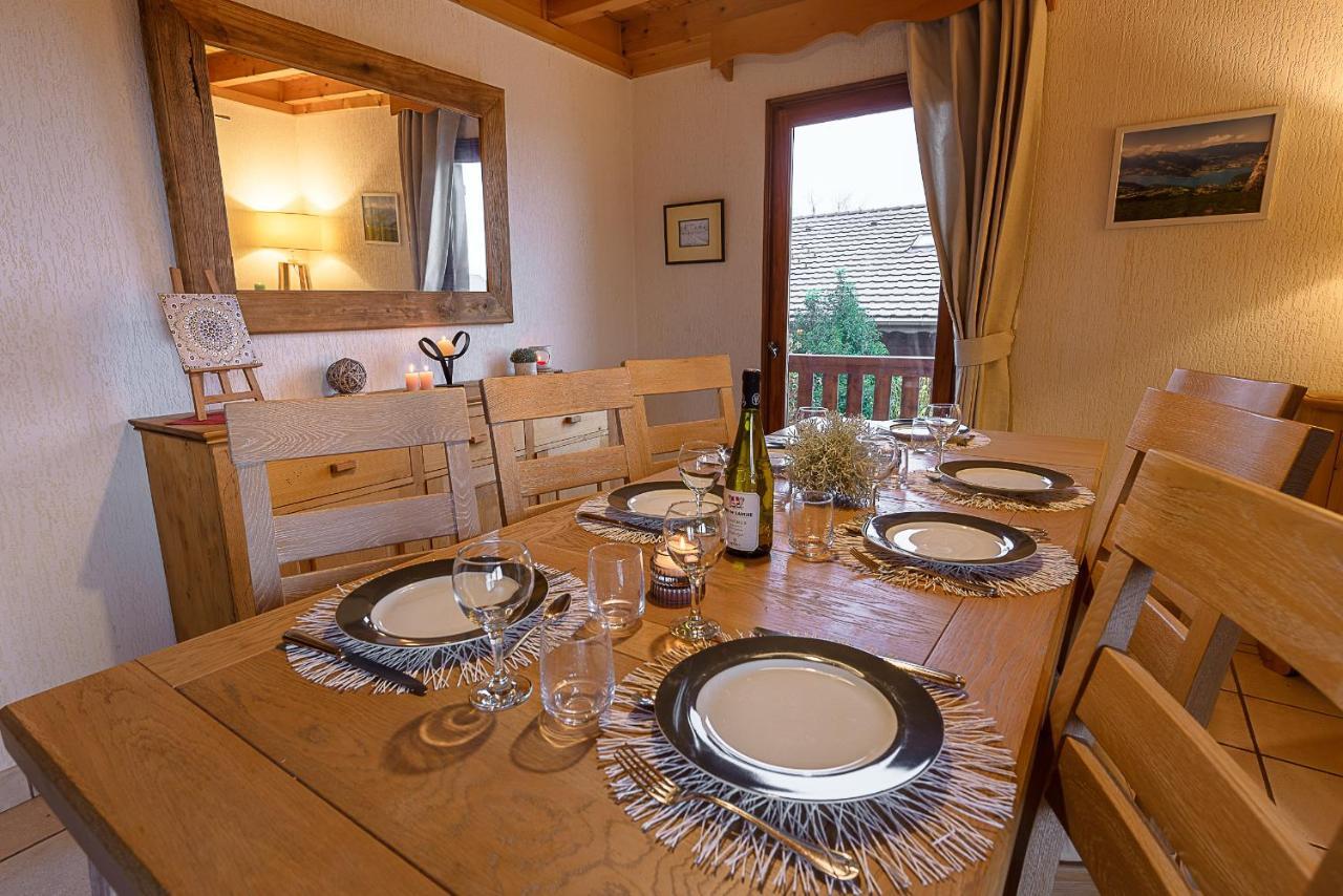 סנט-ז'וריו St Jorioz- Cosy Chalet Vue Lac Et Montagnes - Lla Selections By Location Lac Annecy מראה חיצוני תמונה